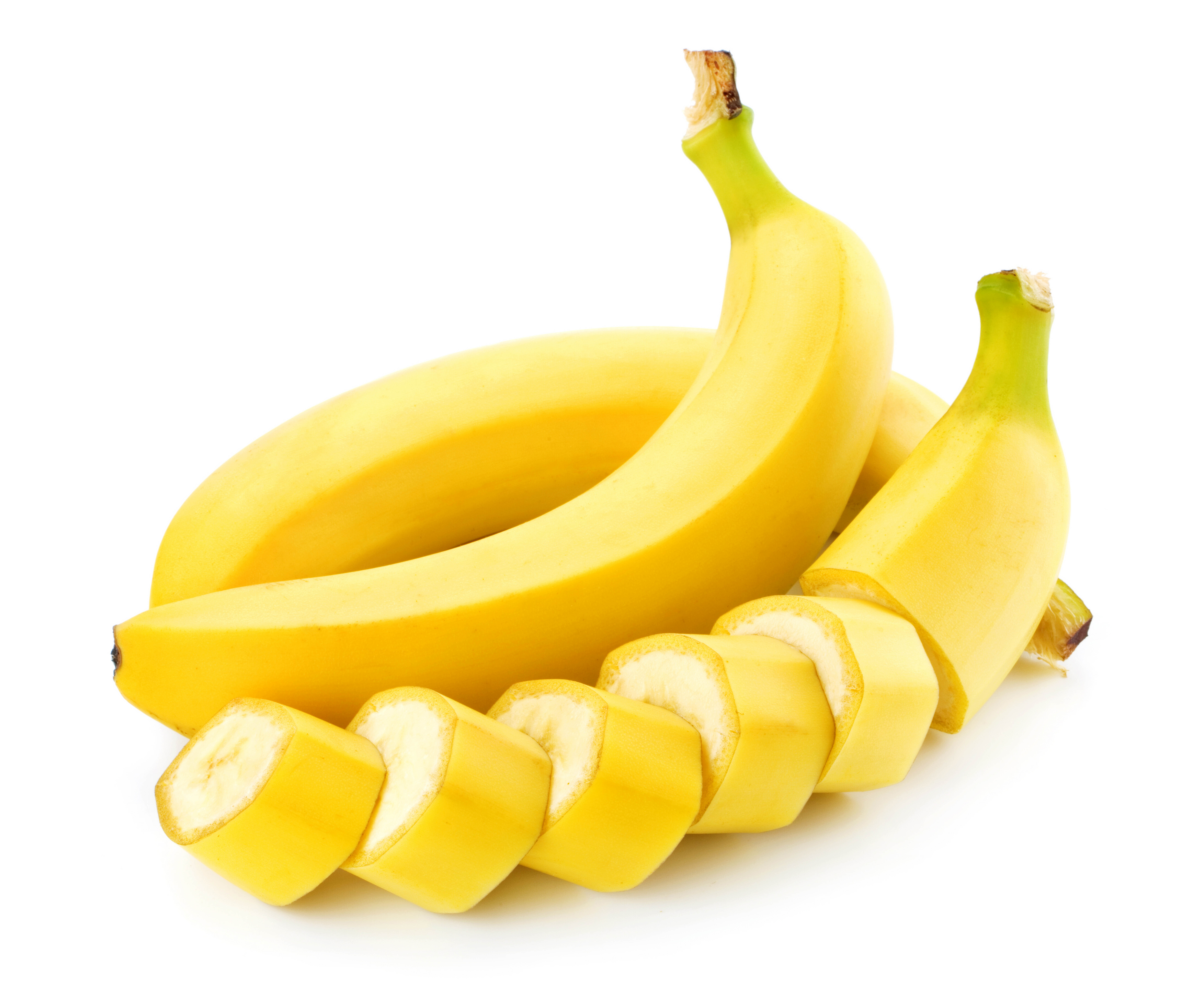 Картинка банан. Банан. Фрукты банан. Дольки банана. Банан на белом фоне.